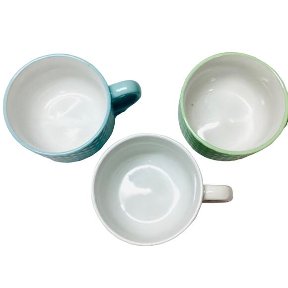 Set of 3 Hot Cocoa / Cappuccino Mugs - Picture 2 of 5